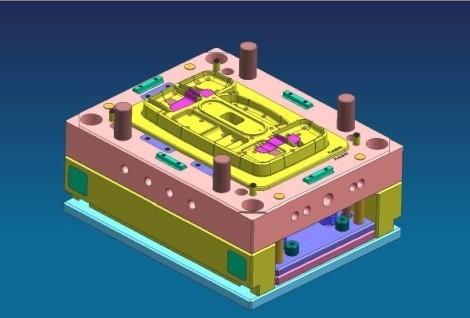 塑膠注塑模具設計（jì）斜頂塊與斜（xié）頂杆連接方法