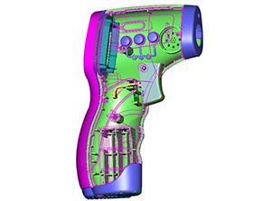電子體溫槍的（de）模具設計與體溫槍模具注塑（sù）